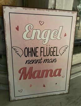 METALLSCHILD ENGEL MAMA - Hagen (Teutoburger Wald)