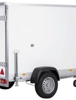 STEMA PKW-Anhänger P-Box 1300, max. 846 kg, Tieflader Kofferanhänger, gebremst
