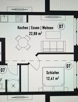 Moderne 2-Zimmerwohnung - Aschaffenburg