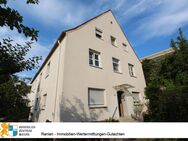 Gepflegte Eigentumswohnung mit Gartenanteil, Balkon, Kaminofen und Einbauküche in Nürnberg-West -Seeleinsbühl im 1. OG. eines Dreifamilienhauses - Nürnberg