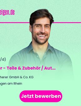 Leiter - Teile & Zubehör / Autohaus (m/w/d) - Bingen (Rhein)