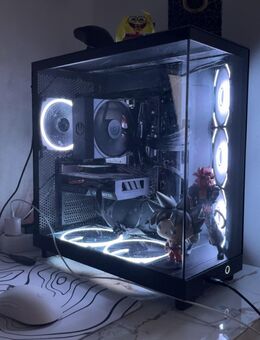 Gaming pc mit der NZXT H6 Flow Gehäuse starkes airflow! - Drensteinfurt