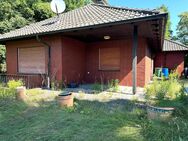 Bungalow mit Vollkeller, zwei Stellplätzen und einem ca. 1100qm großen Kaufgrundstück in Lünen-Alstedde - Lünen