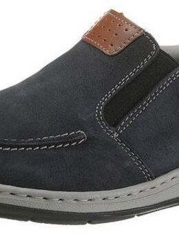 Rieker Slipper Halbschuh, Freizeitschuh, Schlupfschuh mit modischer Blattnaht
