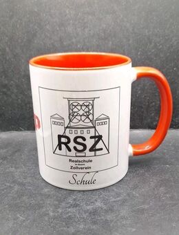 Tasse RSZ Realschule Zollverein VIP Becher Kaffee Tee Kakao 10cm hoch 8cm breit - Essen