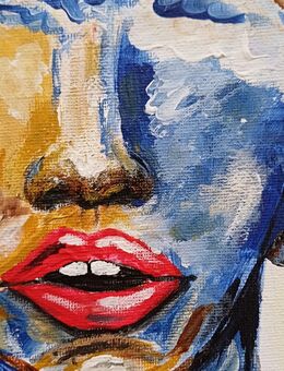 Acrylbild 30 x 40 cm "Crazy" - Dresden