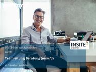 Teamleitung Beratung (m/w/d) - Frankfurt (Main)