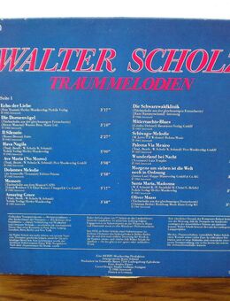 Walter Scholz-Traummelodien-Vinyl-LP,1986 - Linnich