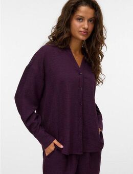 Vero Moda Langarmbluse VMMELANEY QUEENY LS SHIRT WVN NOOS