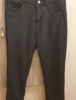 Schwarze Highwaist baggy Jeans Größe S(36) - Darmstadt