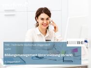 Bildungsmanagement Unterstützung (m/w/d) - Deggendorf