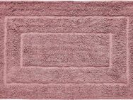 Andiamo Badematte Havanna, 50x80 cm, Höhe 7,5 mm, fußbodenheizungsgeeignet, schnell trocknend, Baumwolle, Polyester, rechteckig, Badematte, Badteppich, Uni Farben, Hoch-Tief Effekt, verschiedene Designs