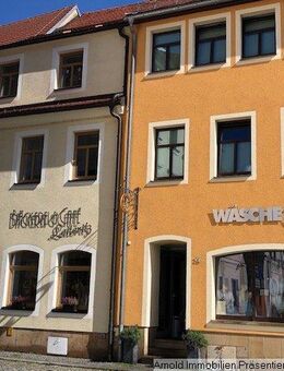 Doppelhaus mit drei Gewerbe und zwei Wohneinheiten komplett sanierte direkt am historischen Markt in 01744 Dippoldiswalde - Dippoldiswalde