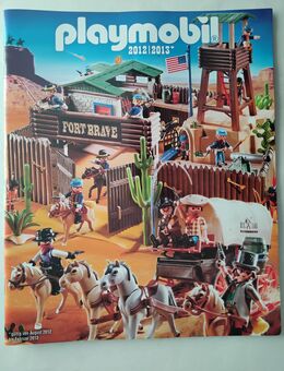 Playmobil Katalog A4 , 2012/2013 Fort Brave Cowboys Wilder Westen neuwertiger Zustand - Moritzburg
