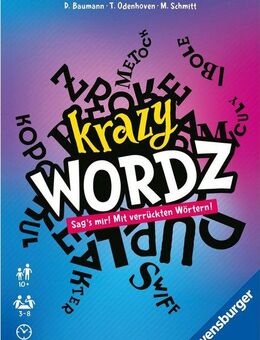 Ravensburger Spiel Krazy Wordz, Made in Europe