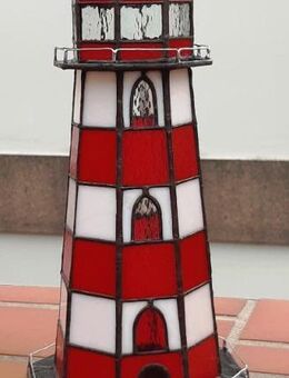 Leuchtturm 3D aus Tiffanyglas - Krefeld