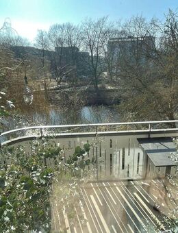 Moderne 2-Zi-Whg mit Südbalkon: zentral & ruhig, direkt am Osterbekkanal, hauseigener Bootsanleger - Hamburg