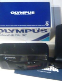 Olympus Shoot & Go R 34 mm rote Augen Reduktion OVP Anleitung - Amberg