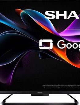 Sharp 4T-C43HRx QLED-Fernseher (108 cm/43 Zoll, 4K Ultra HD, Google TV, Smart-TV)