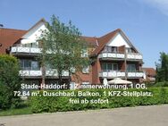 Stade-Haddorf, 3 Zimmer Whg. mit Balkon im 1 OG - Stade (Hansestadt)