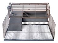 TIAKI Kleintierheim Chalet 120 - L 148 x B 123 x H 64 cm