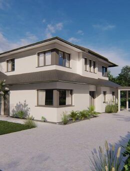 Staffelgeschoss-Haus Nähe Mittellandkanal - Hille