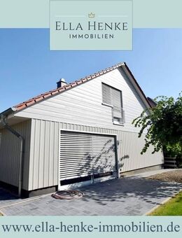 Wohnen wie im Urlaub - Neuwertiges, freistehendes Schwedenhaus mit 2 Bädern + Carport. - Edemissen