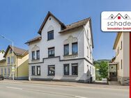 SCHADE IMMOBILIEN - Fast 300 qm Wohnfläche, Doppelcarport für Wohnwagen und vieles mehr! - Plettenberg