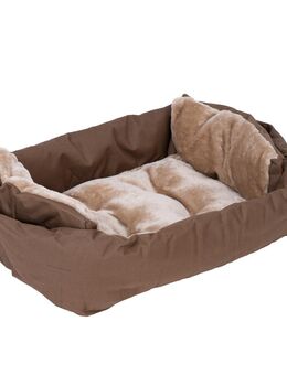 Nomad Tales Blush Hundebett Boot 2-in-1 - Größe S: L 70 x B 48 x H 23 cm