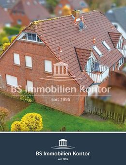 Greetsiel - Nähe Hafen! Sehr gepflegte OG-Wohnung mit Balkon und PKW-Stellplatz in zentraler, ruhiger Lage! - Krummhörn