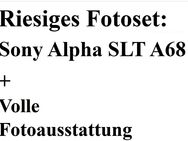 Riesiges Fotoset mit Sony Alpha SLT A68 (volle Fotoausstattung) - Henstedt-Ulzburg