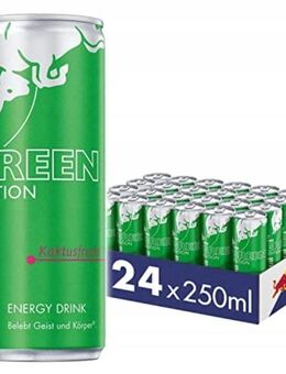 Red Bull Kaktus - 12x250ml - Erfrischender Energy Drink - Ingolstadt