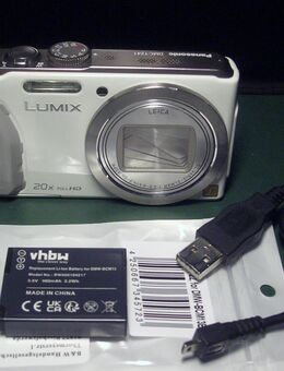 Panasonic DMC-TZ41 Leica 20fach opt. Superzoom, WLAN, neuer Akku, GPS u.v.m. - Egling