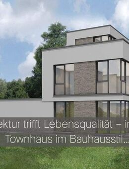 Architektur trifft Lebensqualität - Townhaus im Bauhausstil in Klein Borstel - Hamburg