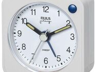 FILIUS zeitdesign Quarzwecker Reisewecker, Schlafzimmer, Snooze, Beleuchtung, schleichende Sekunde