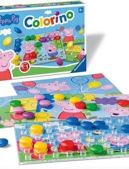 Ravensburger Spiel Peppa Pig Colorino, Steckspiel, Made in Europe