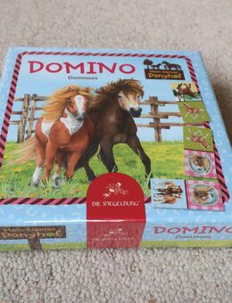 Domino Mein kleiner Ponyhof, 36 Bildkarten, Die Spiegelburg - Niddatal
