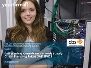 SAP (Senior) Consultant (m/w/d) Supply Chain Planning Fokus SAP PP/DS - Dortmund