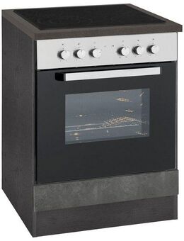 KOCHSTATION Herdumbauschrank KS-Tulsa 60 cm breit, für Einbau-Herdset