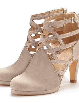 LASCANA Stiefelette Stiefel, Boots mit Cut-Outs VEGAN