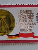 DDR 1970 20 Jahre Görlitzer Abkommen Einzelmarke postfrisch in 02826