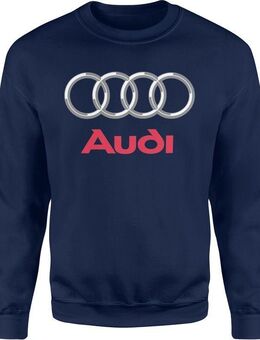Herren Baumwoll-Sweatshirt für Audi-Fans – Mit hochwertigem Siebdruck Design 632 - Ingolstadt