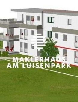 Neubau in Bestlage: Energieeffiziente 4-Zimmer-Terrassenwohnung im Erdgeschoss - Grünstadt