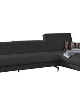 W.SCHILLIG Ecksofa piedroo, Designsofa mit tollem Sitzkomfort, bequem, L-Form, Kopfteilverstellung, wahlweise mit Sitztiefenverstellung, Breite 343cm