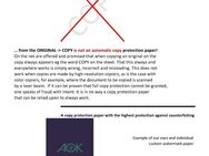 Security paper | Custom watermark paper - Kaiserslautern