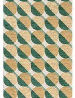FLAIR RUGS Teppich Carlos Geo, rechteckig, Höhe: 1 mm, fußbodenheizungsgeeignet