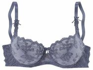 LASCANA Bügel-BH mit transparenter Stickerei-Spitze, Dessous