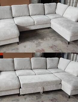 wohnlandschaft U-Form CORD 305 cm Bettfunktion/ kasten Bettsofa - Hamburg Hamburg-Mitte