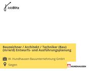 Bauzeichner / Architekt / Techniker (Bau) (m/w/d) Entwurfs- und Ausführungsplanung - Siegen (Universitätsstadt)