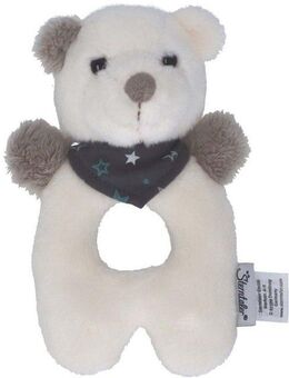 Sterntaler® Greifling Eisbär Elia, mit Rassel